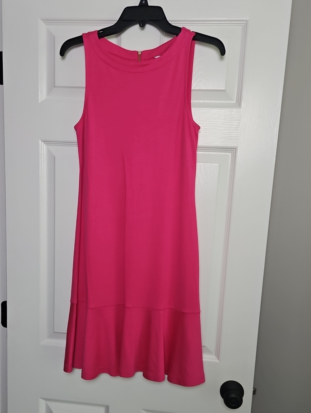 Tommy Bahama Sleeveless Darcy Flounce Midi Dress: Glowing Azalea (Pink): Size-XS